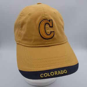 Nice Embroidered Colorado and Patch C Sports Ball Cap Hat Hinge Slide Back Strap